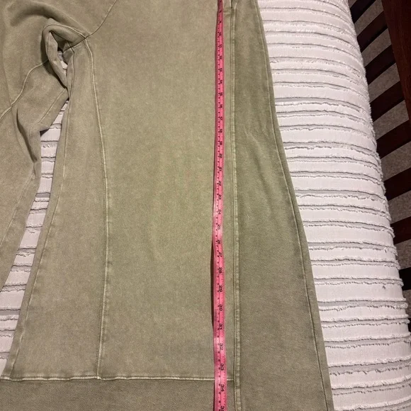 Three Bird Nest Sage Green Wide Leg Pant - Picture 4 of 8